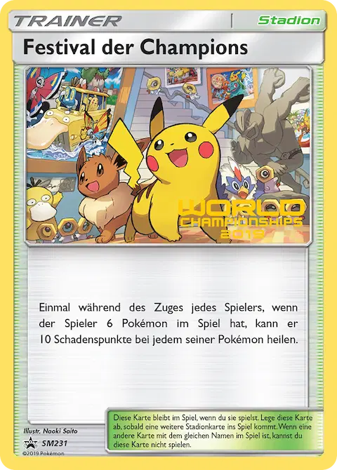 Champions Festival, SM Black Star Promos SM231