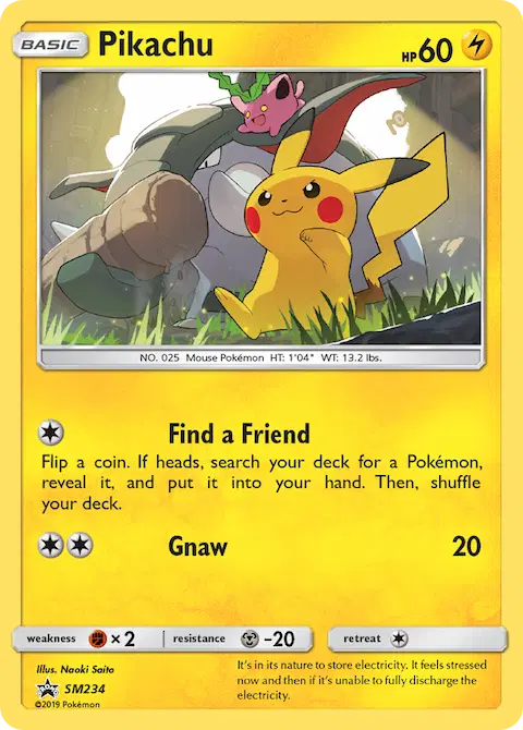 Pikachu, SM Black Star Promos SM234