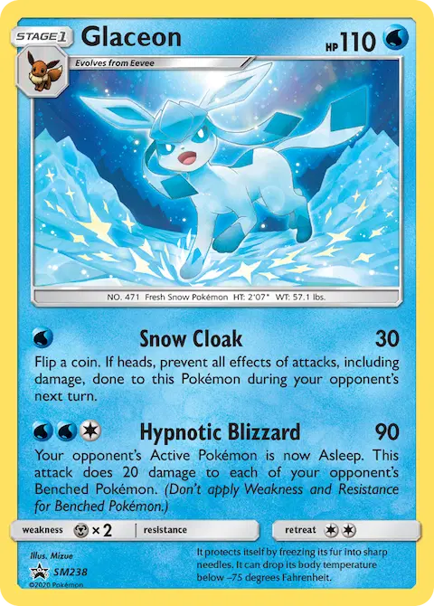 Glaceon, SM Black Star Promos SM238