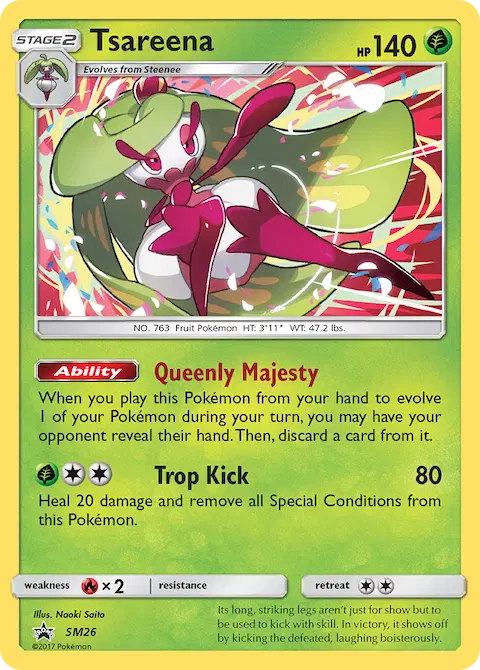 Tsareena, SM Black Star Promos SM26