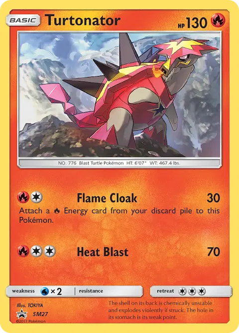 Turtonator, SM Black Star Promos SM27