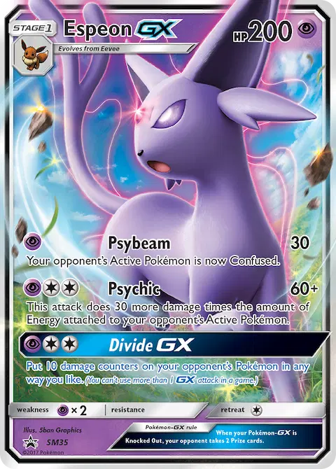 Espeon GX, SM Black Star Promos SM35