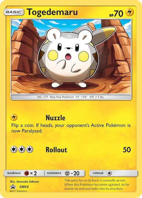 Togedemaru, SM Black Star Promos SM44