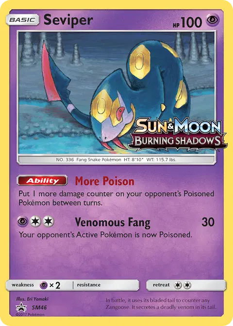 Seviper, SM Black Star Promos SM46