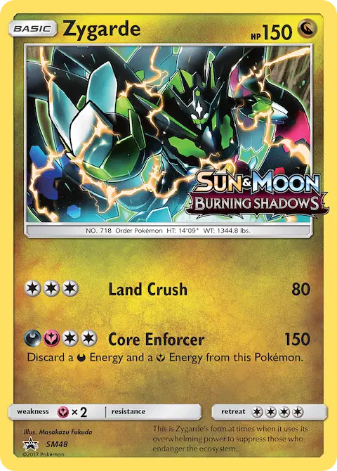 Zygarde, SM Black Star Promos SM48