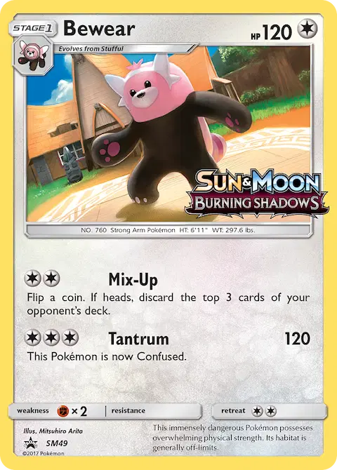 Bewear, SM Black Star Promos SM49