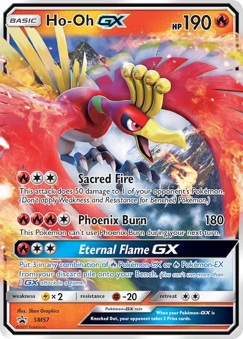 Ho-Oh GX, SM Black Star Promos SM57