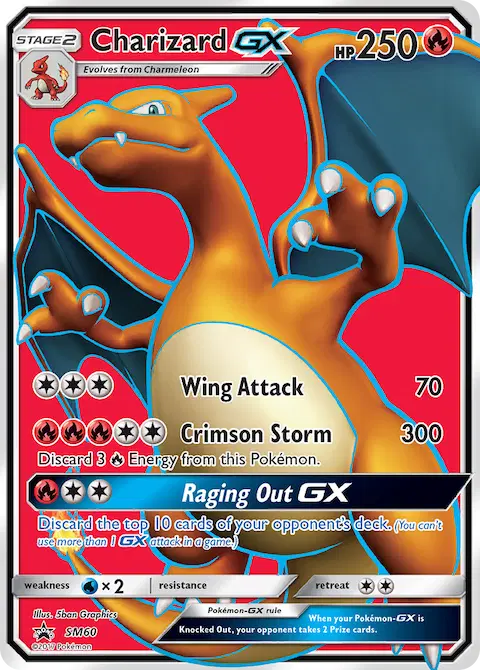 Charizard GX, SM Black Star Promos SM60