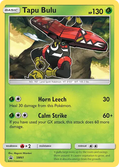 Tapu Bulu, SM Black Star Promos SM61