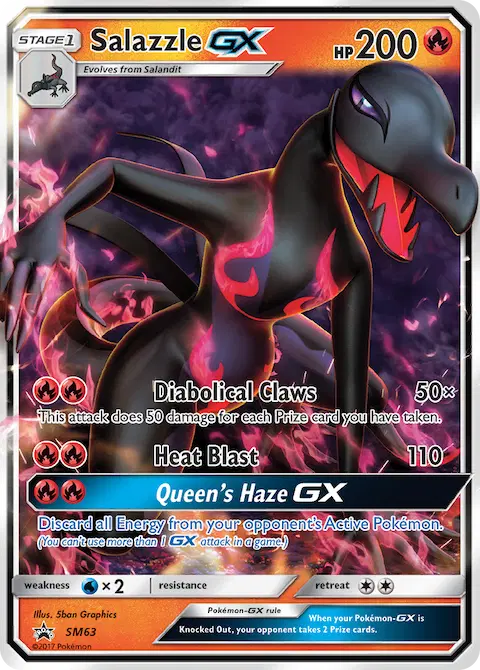 Salazzle GX, SM Black Star Promos SM63