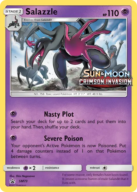 Salazzle, SM Black Star Promos SM73