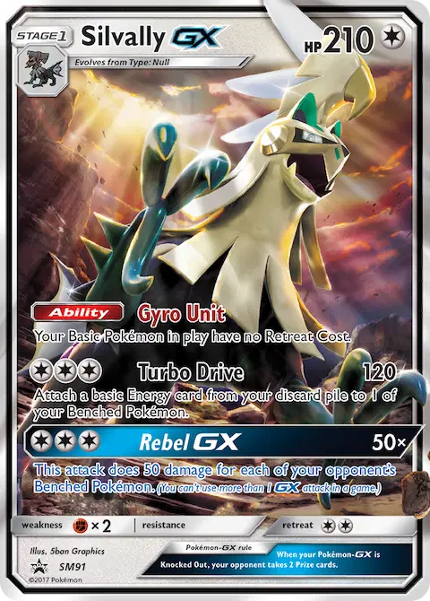 Silvally GX, SM Black Star Promos SM91