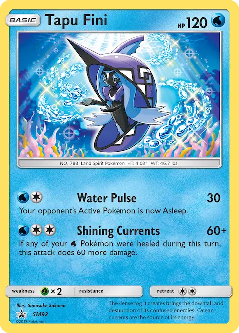 Tapu Fini, SM Black Star Promos SM92