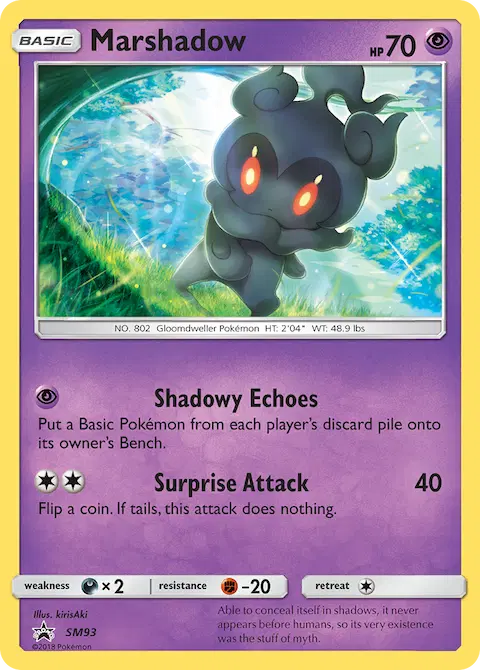 Marshadow, SM Black Star Promos SM93