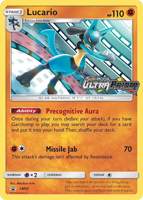 Lucario, SM Black Star Promos SM95