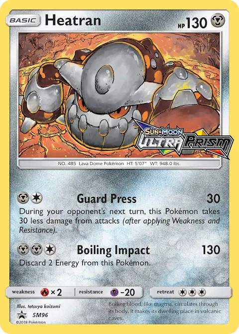 Heatran, SM Black Star Promos SM96