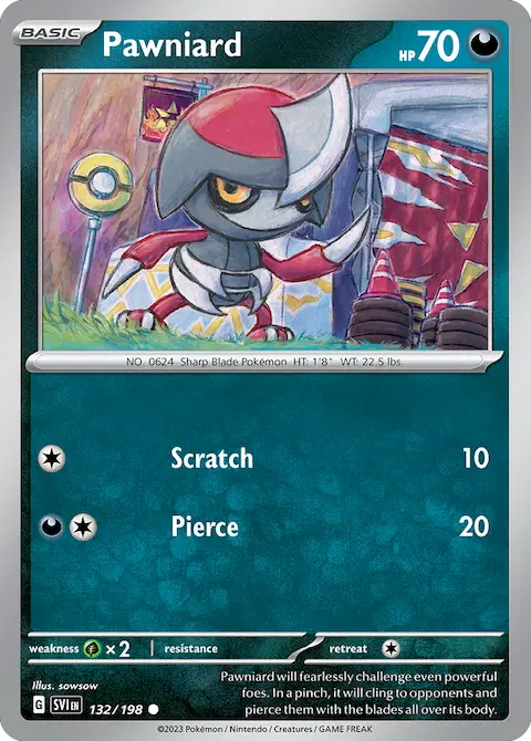 Pawniard, Scarlet & Violet 132/198