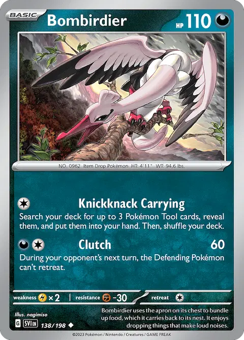 Bombirdier, Scarlet & Violet 138/198