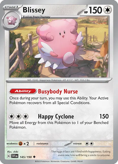 Blissey, Scarlet & Violet 145/198