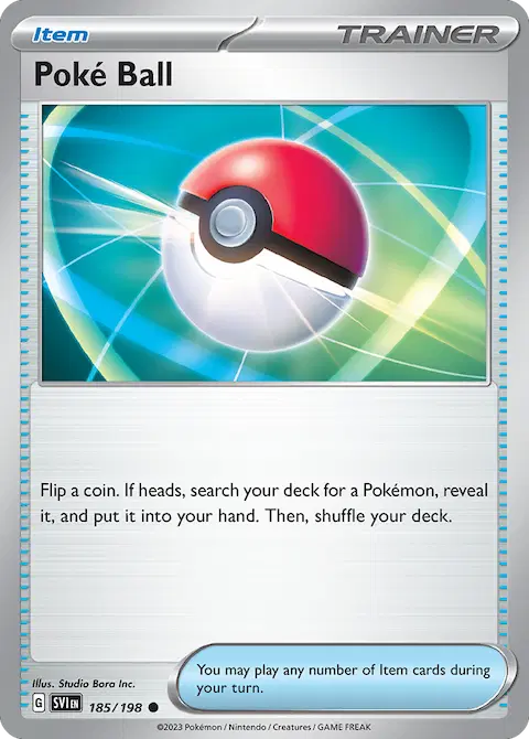 Poké Ball, Scarlet & Violet 185/198