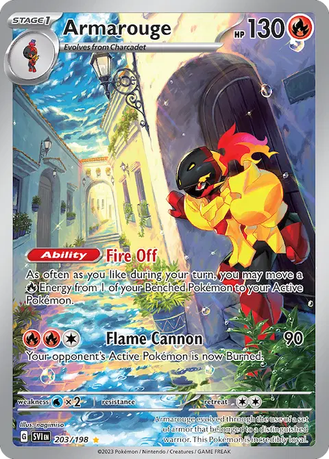Armarouge, Scarlet & Violet 203/198