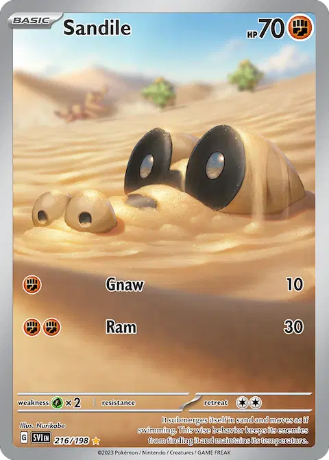 Sandile, Scarlet & Violet 216/198