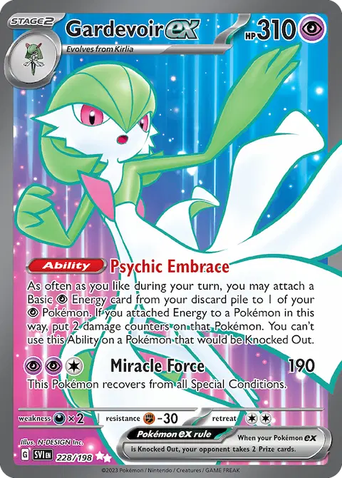 Gardevoir ex, Scarlet & Violet 228/198