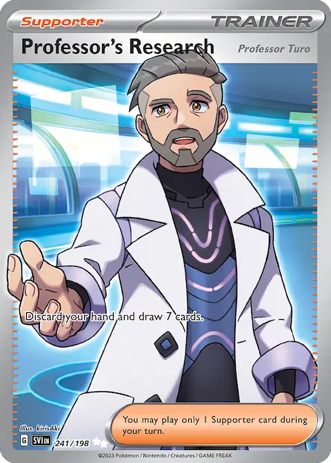 Professor's Research, Scarlet & Violet 241/198