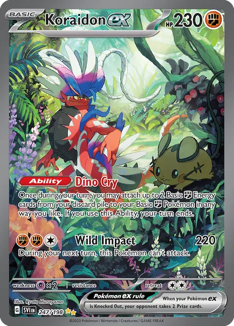 Koraidon ex, Scarlet & Violet 247/198