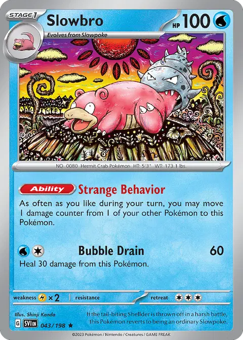 Slowbro, Scarlet & Violet 043/198