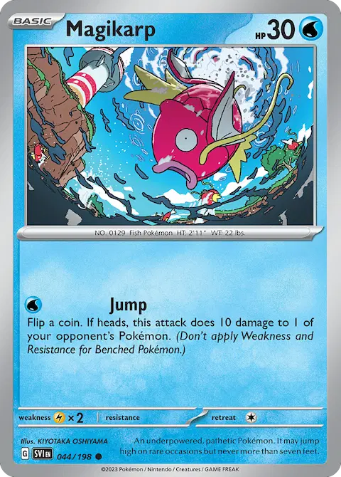 Magikarp, Scarlet & Violet 044/198