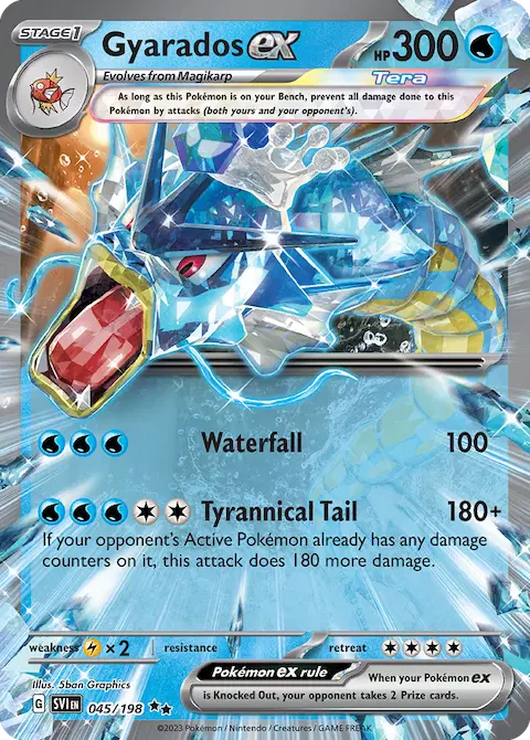 Gyarados ex, Scarlet & Violet 045/198