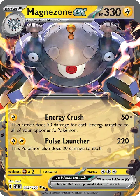 Magnezone ex, Scarlet & Violet 065/198