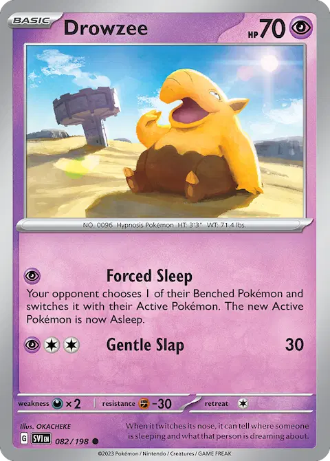 Drowzee, Scarlet & Violet 082/198
