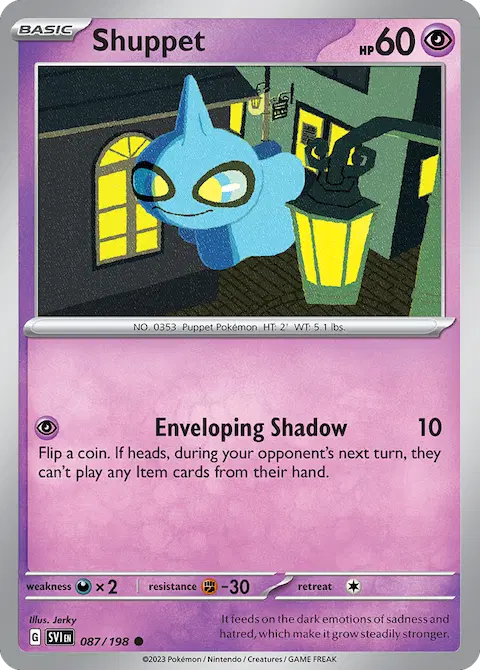 Shuppet, Scarlet & Violet 087/198
