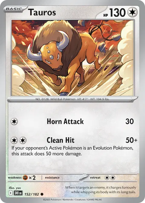 Tauros, Destined Rivals 152/182