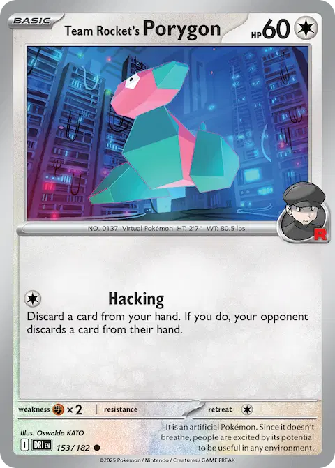 Team Rocket's Porygon, Destined Rivals 153/182