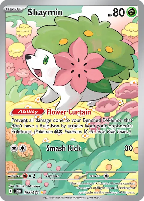 Shaymin, Destined Rivals 185/182