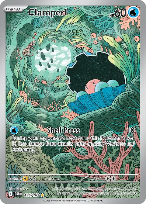 Clamperl, Destined Rivals 195/182
