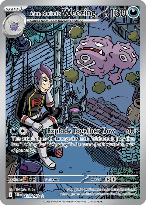 Team Rocket's Weezing, Destined Rivals 199/182