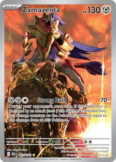 Zamazenta, Destined Rivals 201/182