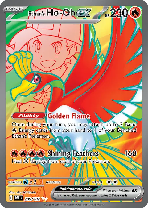 Ethan's Ho-Oh ex, Destined Rivals 209/182
