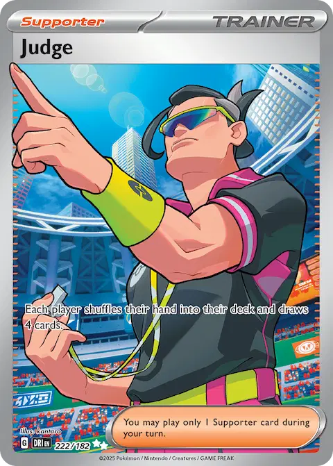 Judge, Destined Rivals 222/182