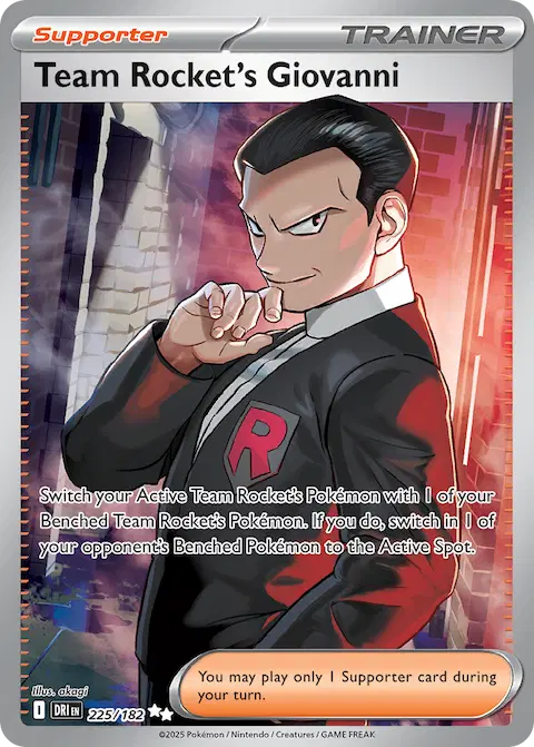 Team Rocket's Giovanni, Destined Rivals 225/182