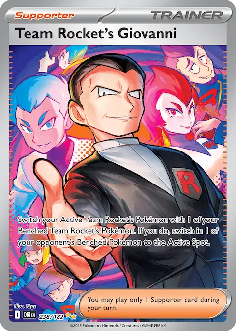 Team Rocket's Giovanni, Destined Rivals 238/182