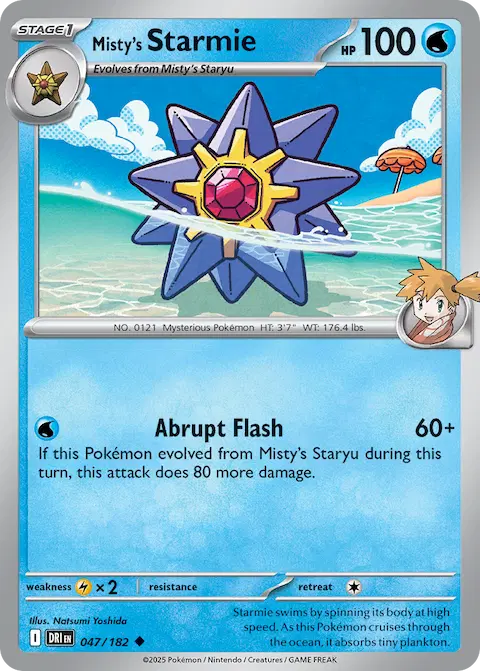 Misty's Starmie, Destined Rivals 047/182
