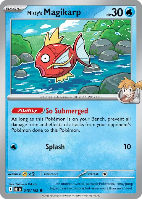 Misty's Magikarp, Destined Rivals 048/182