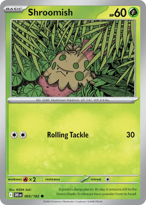 Shroomish, Destined Rivals 005/182