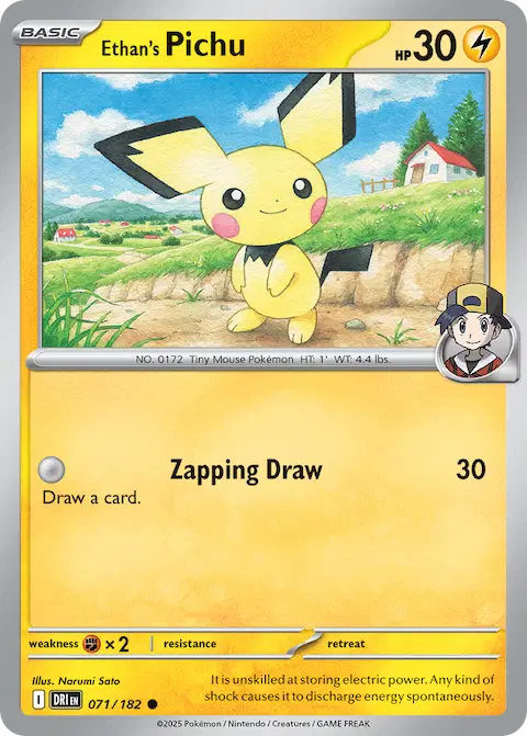 Ethan's Pichu, Destined Rivals 071/182