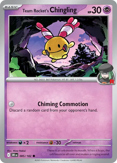 Team Rocket's Chingling, Destined Rivals 085/182